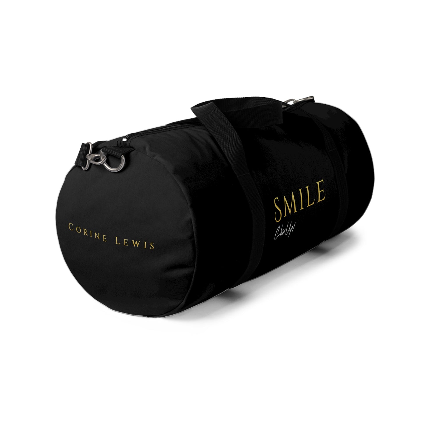 SMILE, Chin Up! Sports Duffel Bag