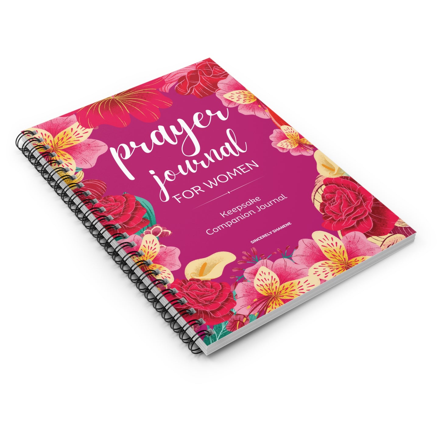 Prayer Journal for Women: Spiral Keepsake Companion Journal