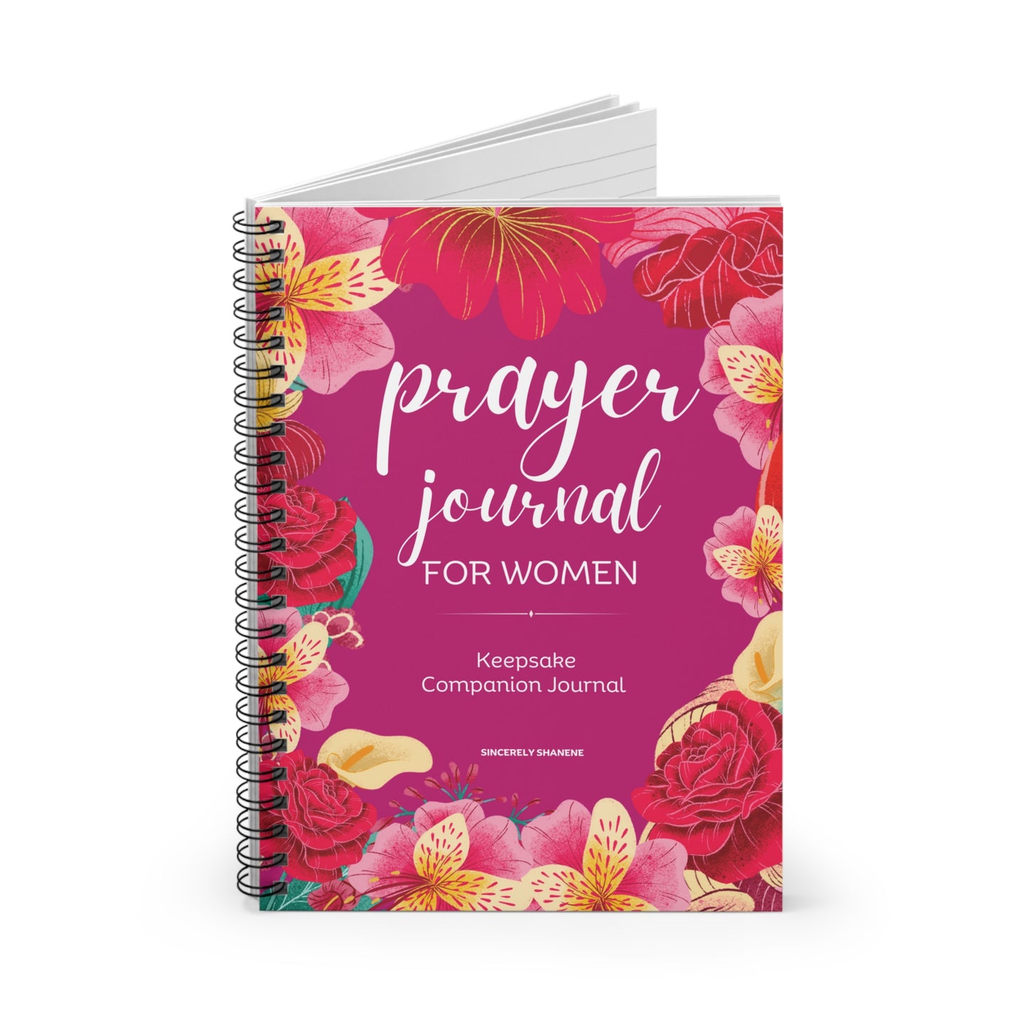 Prayer Journal for Women: Spiral Keepsake Companion Journal