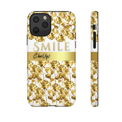 SMILE, Chin Up! iPhone Case - Super Durable Tough Case