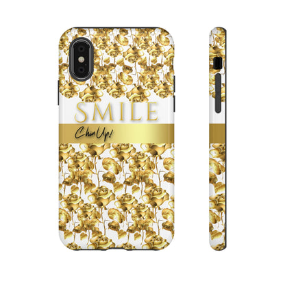 SMILE, Chin Up! iPhone Case - Super Durable Tough Case