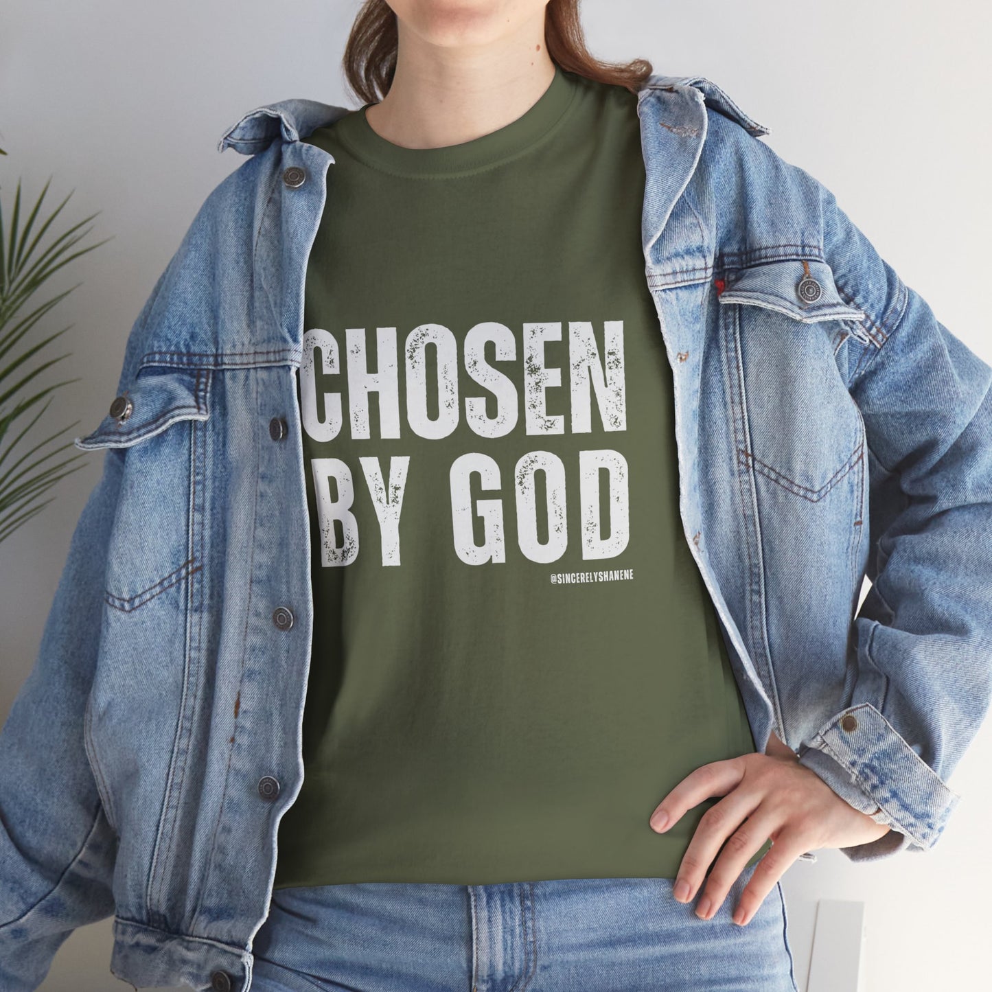 Chosen by God Tshirt Unisex Tee - Sincerely Shanene