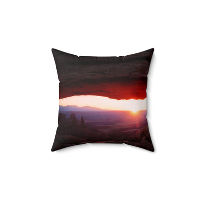 Spirits, Dreams, and Prophecies Spun Polyester Square Pillow