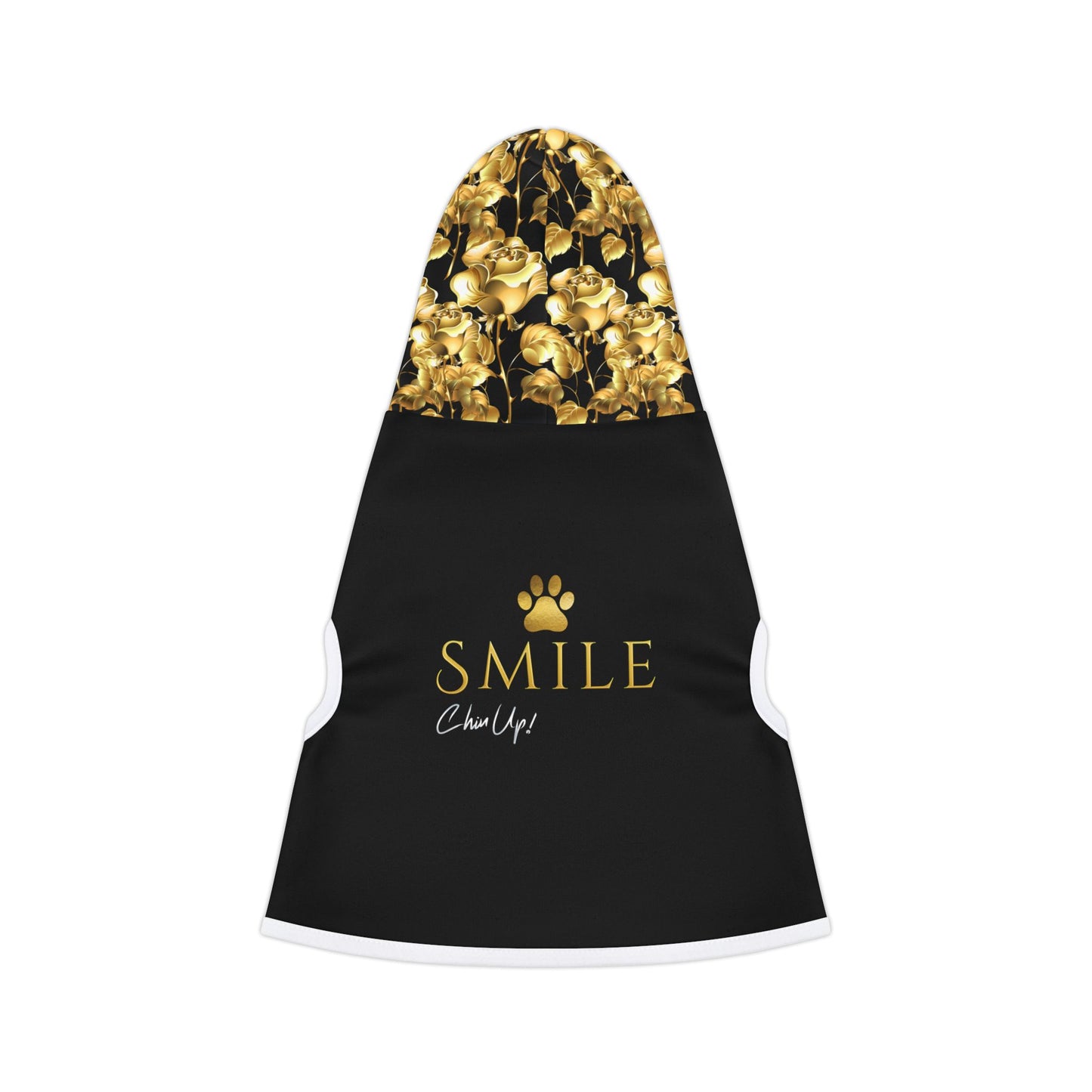 SMILE, Chin Up! Pet Hoodie