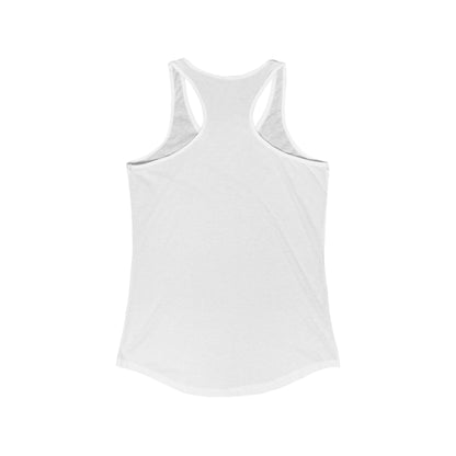 SMILE, Chin Up! Racerback Tank Lightweight Sporty Fit Ideal for Active Women