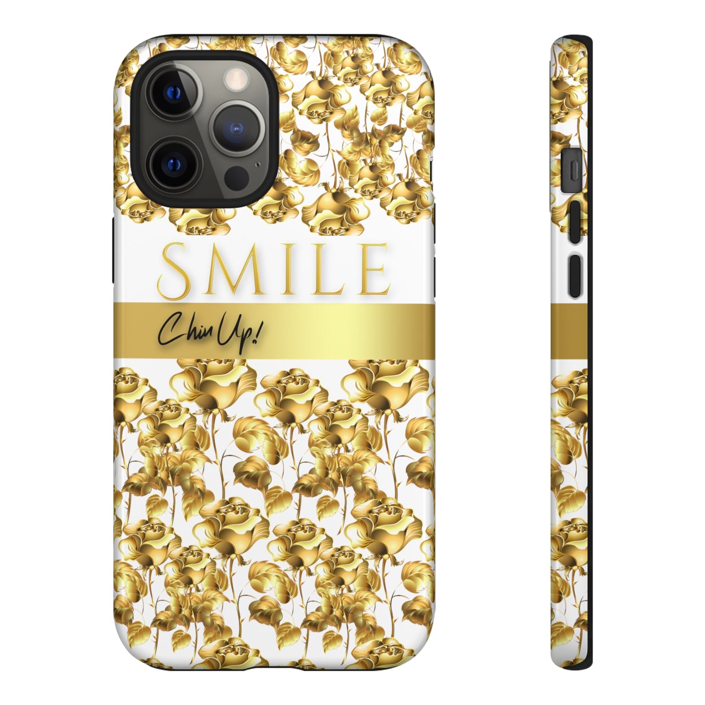 SMILE, Chin Up! iPhone 15 Case - Super Durable Tough Case