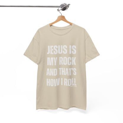 Christian Faith Jesus is My Rock Unisex Tee