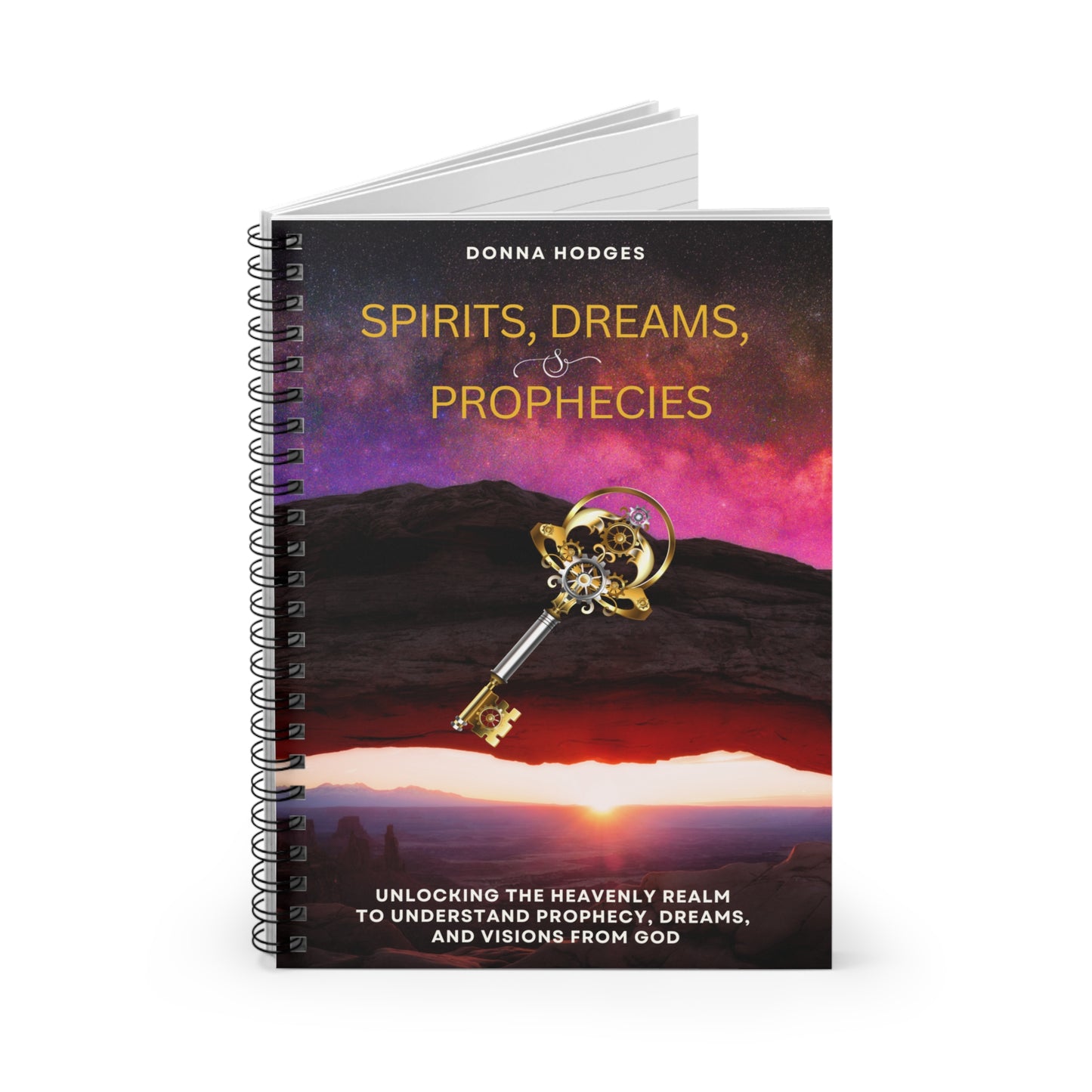 Spirits, Dreams, and Prophecies Spiral Notebook - Ruled Line