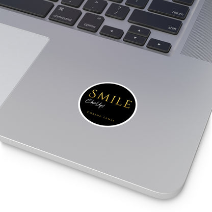 SMILE, Chin Up! Round Stickers, Indoor\Outdoor