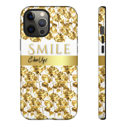 SMILE, Chin Up! iPhone Case - Super Durable Tough Case