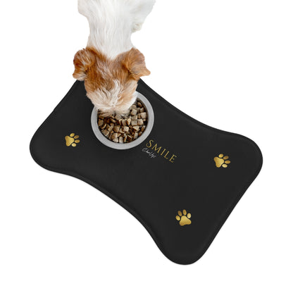 SMILE, Chin Up! Pet Feeding Mats