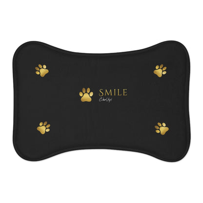 SMILE, Chin Up! Pet Feeding Mats